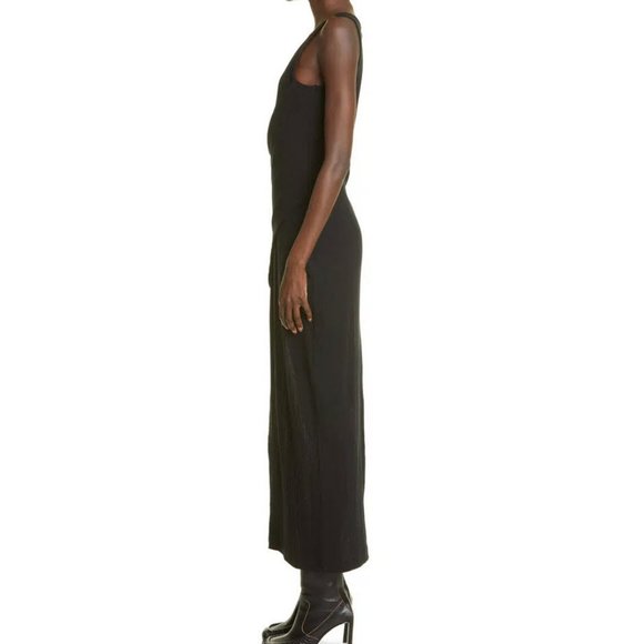 ECKHAUS LATTA Slash Asymmetric Cotton Tank Dress Sz M - Picture 5 of 14